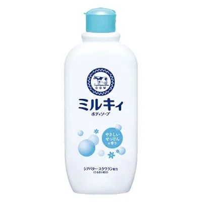 【5個セット】 牛乳石鹸 ミルキィボディソープ せっけんの香り(270ml)×5個セット【正規品】