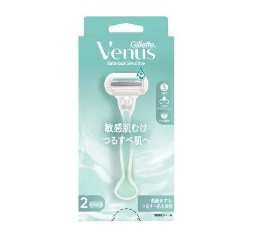 【10個セット】 P&G ジレット ヴィーナス エンブレイス センシティブ 本体(替刃2個付)×10個セット【正規品】【mor】【ご注文後発送までに2週間前後頂戴する場合がございます】【t-2】
