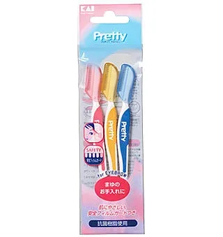 【20個セット】 まゆそり用カミソリ プリティー マユソリL 3本入 ×20個セット【正規品】【k】【ご注文後発送までに1週間前後頂戴する場合がございます】