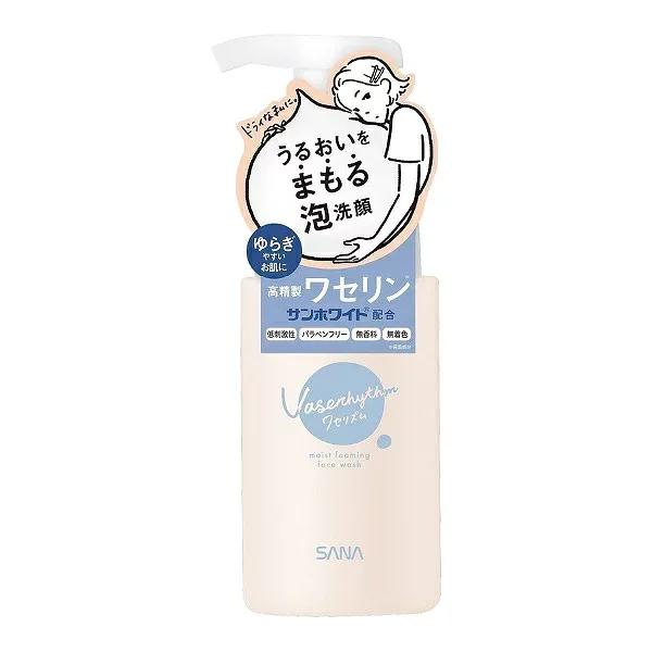 【3個セット】 常盤薬品 サナ ワセリズム モイスト泡洗顔(150ml)×3個セット【正規品】