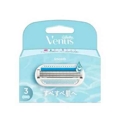【10個セット】 P&G ジレット ヴィーナス スムース すべすべ肌へ 女性用カミソリ 替刃(3個入)×10個セット【正規品】