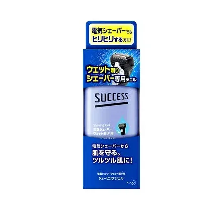 【3個セット】 花王 サクセス ウェット剃りシェーバー専用ジェル(180g)×3個セット【正規品】
