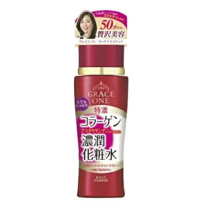 【3個セット】 コーセーコスメポート グレイスワン コラーゲン 濃潤化粧水 とてもしっとり(180ml)×3個セット【正規品】