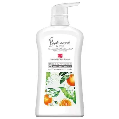 【5個セット】 ミューズ ボタニカル 薬用 ボディソープ デオドラントクリアモイスト本体(500mL)×5個セット【正規品】