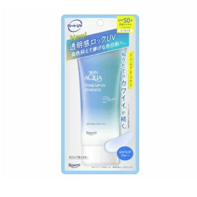 【5個セット】 ロート スキンアクア トーンアップUVエッセンス ブルー(70g)×5個セット【正規品】