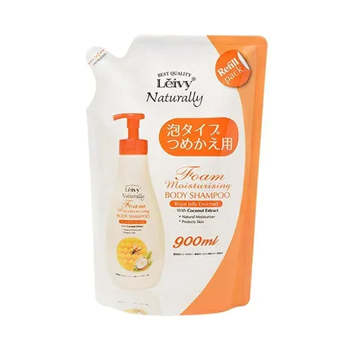【3個セット】 アクシス レイヴィー フォームボディシャンプー ローヤルゼリー つめかえ(900ml)×3個セット【正規品】