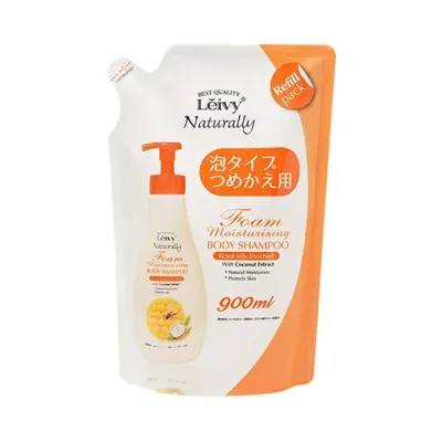【3個セット】 アクシス レイヴィー フォームボディシャンプー ローヤルゼリー つめかえ(900ml)×3個セット【正規品】