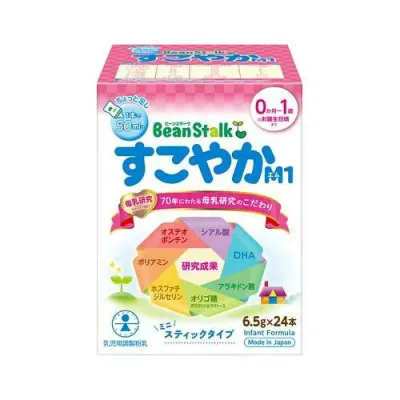 【5個セット】 ビーンスタークすこやかM1 ミニスティック(6.5g×24本)×5個セット【正規品】 ※軽減税率対象品