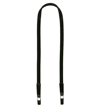 合成皮革持手 手さげタイプ 2本入 65cm シルバー金具 YAK-6554S (取り寄せ品) (メール便可)