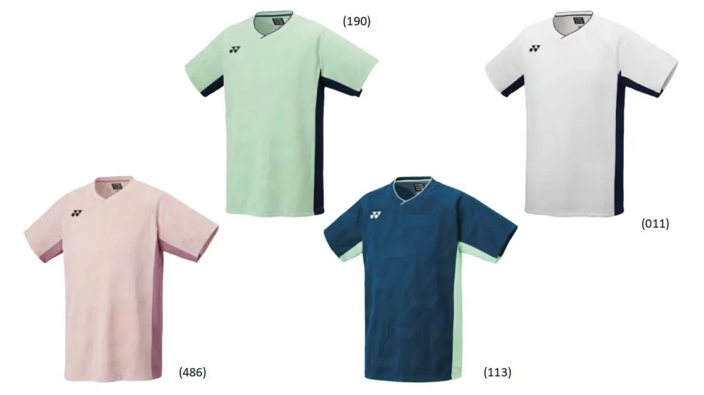 【特価品40%OFF】 ヨネックス バドミントン ウェア YONEX MEN ゲームシャツ 10632 2025SS 2025春夏カタログ商品