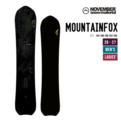 NOVEMBER ノベンバー 26-27 MOUNTAINFOX マウンテンフォックス スノーボード