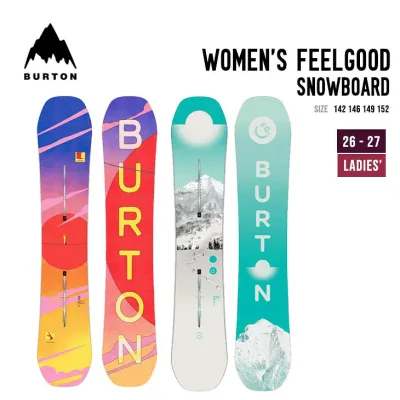 BURTON バートン 26-27 WOMEN'S FEELGOOD SNOWBOARD スノーボード ウィメンズ