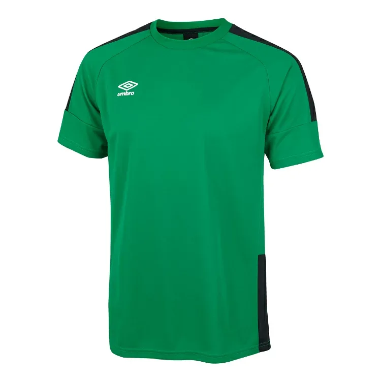 umbro アンブロ ゲームシャツ 切替 ケリー O UAS6302 KLY | スポーツ スポーツ用品 運動 服 衣類 ウエア トップス 半袖 吸汗速乾機能 UVカット 日焼け対策 機能性 ブランド デザイン シンプル 快適 素材 人気 おすすめ サッカー フットサル XL 2L LL グリーン