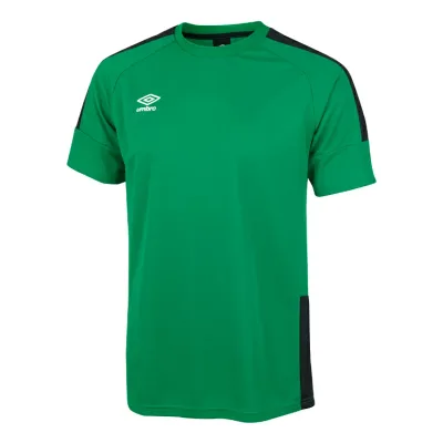 umbro アンブロ ゲームシャツ 切替 ケリー O UAS6302 KLY | スポーツ スポーツ用品 運動 服 衣類 ウエア トップス 半袖 吸汗速乾機能 UVカット 日焼け対策 機能性 ブランド デザイン シンプル 快適 素材 人気 おすすめ サッカー フットサル XL 2L LL グリーン