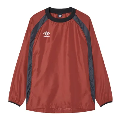 umbro アンブロ (1枚物)ピステトップ レッド S UF5FWB01MA RD00 | トップス ファッション メンズ レディース ユニセックス 男女兼用 ピステトップ ウインドブレーカー 防風 はっ水 サッカー フットサル スポーツ トレーニングウェア おしゃれ ベーシック