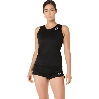 asics アシックス ウィメンズランニングシャツ パフォーマンスブラック L 2092A554 1 | スポーツ用品 トップス ランニングウェア ウェア ウエア ランニングシャツ 陸上競技 ユニフォーム ノースリーブ ウィメンズ レディース 女性用 ジョギング マラソン 吸汗速乾性