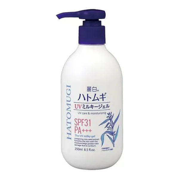 【送料無料!(地域限定)】麗白 ハトムギ UVミルキージェル 250mL