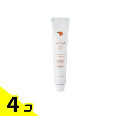 【送料無料!(地域限定)】デイリーアロマジャパン 国産柑橘 伊予柑ハンドクリーム ミニ 20g 4個セット