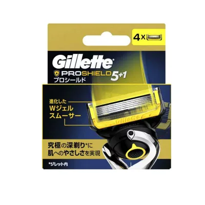 【3980円以上で注文可能】ジレット プロシールド 替刃 4個入