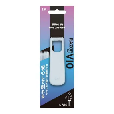 【3980円以上で注文可能】貝印 センシティブレザー VIO用 1本入 (GA0153)