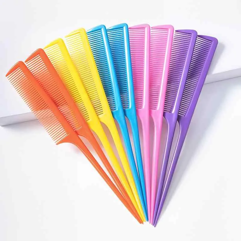 コーム レディース メンズ ヘアブラシ 櫛 平歯 尖尾梳 髪の毛 スタイリング用 普段使い デイリー 家庭用 ヘアケア 美容師 プロ仕様 持ちやすい 軽量 耐熱 静電気防止 ヘアセット パーマ用 トリートメント 髪質改善 艶髪 くし ヘアアレンジ 切り分