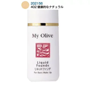 【日本オリーブ】マイオリーブ リキッドファンデ <カラー:402 健康的なナチュラル>SPF11・PA++ 30ml