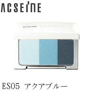 アクセーヌ化粧品 フェイスカラー アイシャドウ【カラー:ES05 アクアブルー】/ ★★ 低刺激 ACSEINE 正規取扱店