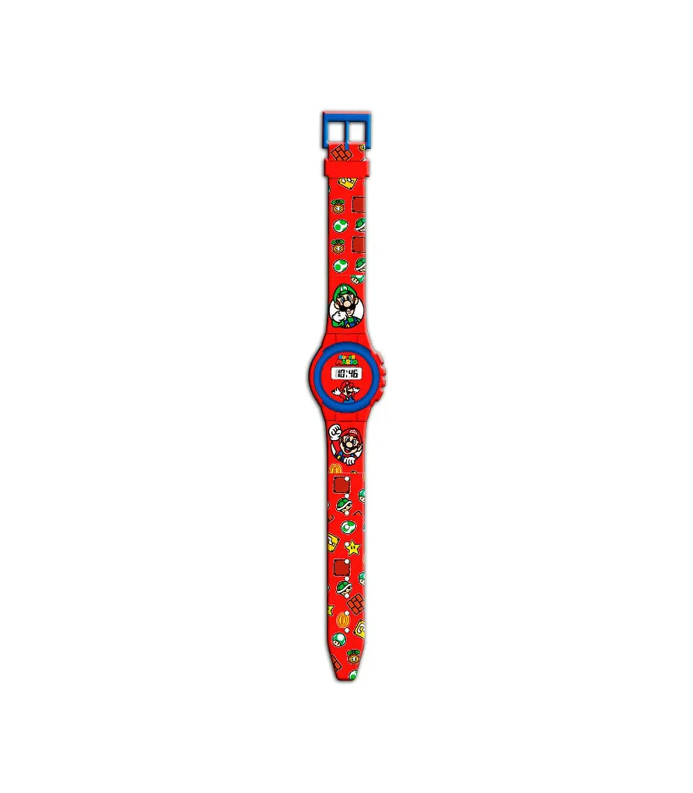 スーパーマリオ マリオ ルイージ 腕時計 子供用 デジタル wrist watch 日時指定不可