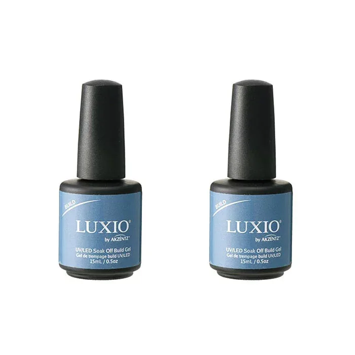 【送料無料】LUXIO(ラクシオ)ビルド 15ml (2セット)アクセンツ ソフトジェルタイプ ソークオフタイプ