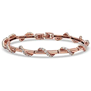 【中古】【輸入品・未使用】Montana Silversmiths Along The Rose Gold Path ブレスレット