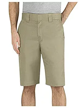 【中古】【輸入品・未使用】Dickies メンズ 11インチ レギュラーフィット ストレッチツイル ワークショートパンツ US サイズ: W42 カラー: ベージュ