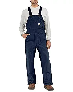 【中古】【輸入品・未使用】Carhartt メンズ 耐火性ダックビブ オーバーオール US サイズ: 40W x 30L カラー: ブルー