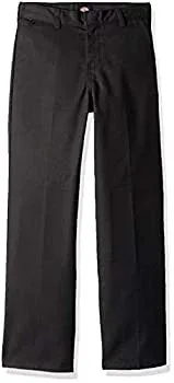 【中古】【輸入品・未使用】Dickies ボーイズ 伸縮性ウエスト フラットフロント パンツ US サイズ: 12 カラー: ブラック