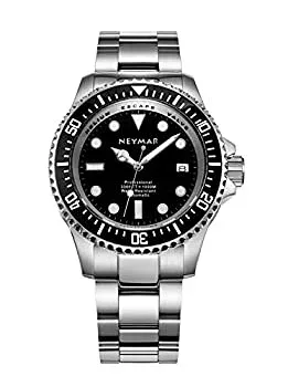 【中古】【輸入品・未使用】(クリスマスGreatセールスプロモーション) Neymar 44?mm Automatic Watch 1000?M Dive Watchステンレススチールカラー500?Automatic Watch