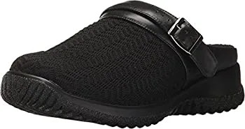 【中古】【輸入品・未使用】Drew Shoes Savannah 17100 レディース カジュアルクロッグキャンバスバックル US サイズ: 7.5 カラー: ブラック