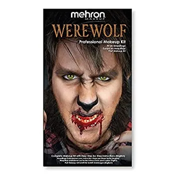 【中古】【輸入品・未使用】mehron Character Makeup Kit Werewolf (並行輸入品)