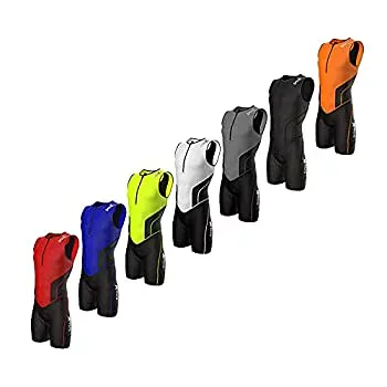 【中古】【輸入品・未使用】Sparx X トライアスロンスーツ メンズ レーシング トライ サイクリング スキンスーツ バイク スイムラン (ホワイト_エリート、2XL)