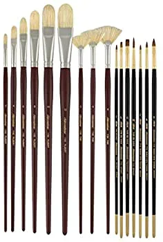 【中古】【輸入品・未使用】Silver Brush JHS-502 John Howard Sanden Portrait Student Brush Set%カンマ% 20 Per Pack by Silver Brush Limited