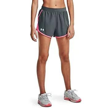 【中古】【輸入品・未使用】Under Armour (アンダーアーマー) レディース フライバイ 2.0 ランニングショーツ M グレイ