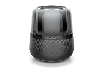 【中古】【非常に良い】Harman Kardon ALLURE アルーア スマートスピーカー Amazon Alexa搭載/Bluetooth対応 ブラック HKALLUREBLKJN【国内正規品】