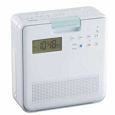 【中古】【非常に良い】東芝 防水CDラジオ(ホワイト)TOSHIBA TY-CB100-W