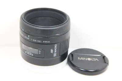 【中古】【非常に良い】Minolta AF レンズ 50mm F3.5 Macro