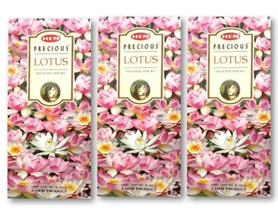 5のつく日はポイント10倍!!インドHEM社のお香☆プレシャスロータス☆アジアン雑貨インセンス 20本入り×18箱セットお香スティックアジアン雑貨 香りを楽しむ芳香剤 スティック 部屋 浄化送料無料♪