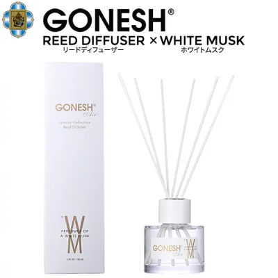 GONESH ガーネッシュ REED DIFFUSER ホワイトムスク リードディフューザー インテリアコレクション INTERIOR COLLECTION アロマ 芳香剤 フレグランス