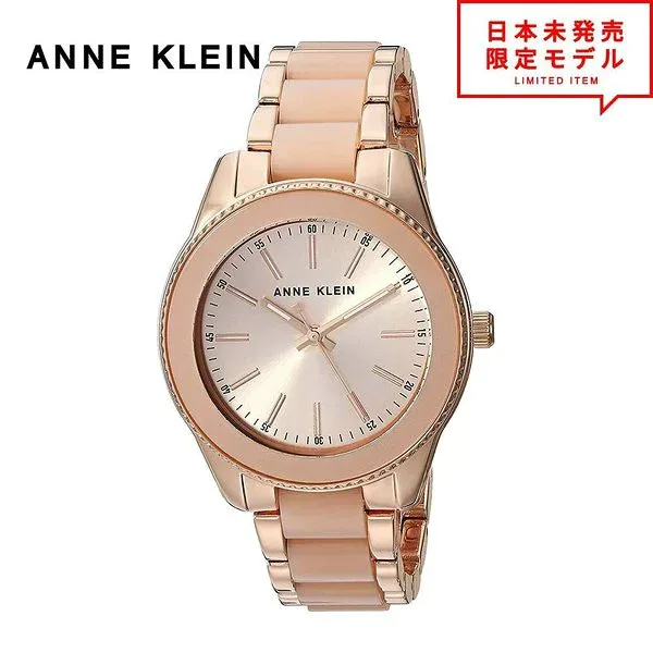 最安値挑戦中! ANNE KLEIN アンクライン レディース 腕時計 リストウォッチ AK/3214LPRG ピンク 海外限定 時計 日本未発売 当店1年保証