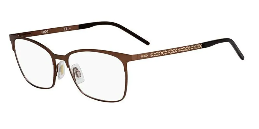 ヒューゴ Hugo 1083 4IN Full rim フルリム マット ブラウン Women レディース 女性用 ウィメンズ Eyeglasses メガネ 眼鏡 めがね フレーム 伊達メガネ 【正規品】【新品】【海外通販】【送料無料】