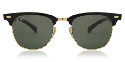 レイバン Ray-Ban RB3507 Clubmaster Aluminium Polarized 136/N5 Full rim フルリム ブラック/アリスタゴールド Unisex ユニセックス 男女兼用 メンズ レディース Sunglasses サングラス さんぐらす 【UVカテゴリ3】【偏光】【正規品】【新品】【海外通販】【送料無料】
