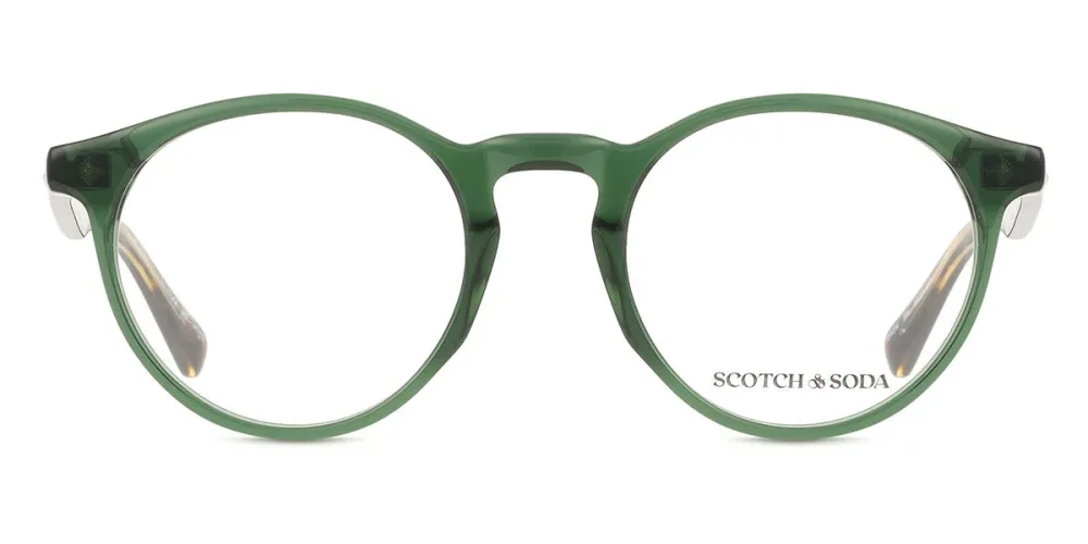 スコッチ & ソーダ Scotch & Soda 4034 594 Full rim フルリム 透明な森の緑 Men メンズ 男性用 Eyeglasses メガネ 眼鏡 めがね フレーム 伊達メガネ 【正規品】【新品】【海外通販】【送料無料】