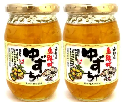 馬路村 ゆずちゃ 420g×2個セット 柚子茶 ゆず茶 馬路村農協 日本ゆずレモン