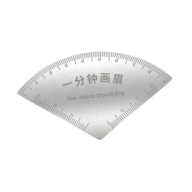 再利用可能な眉毛クイックドローイング定規(アートメイク用)